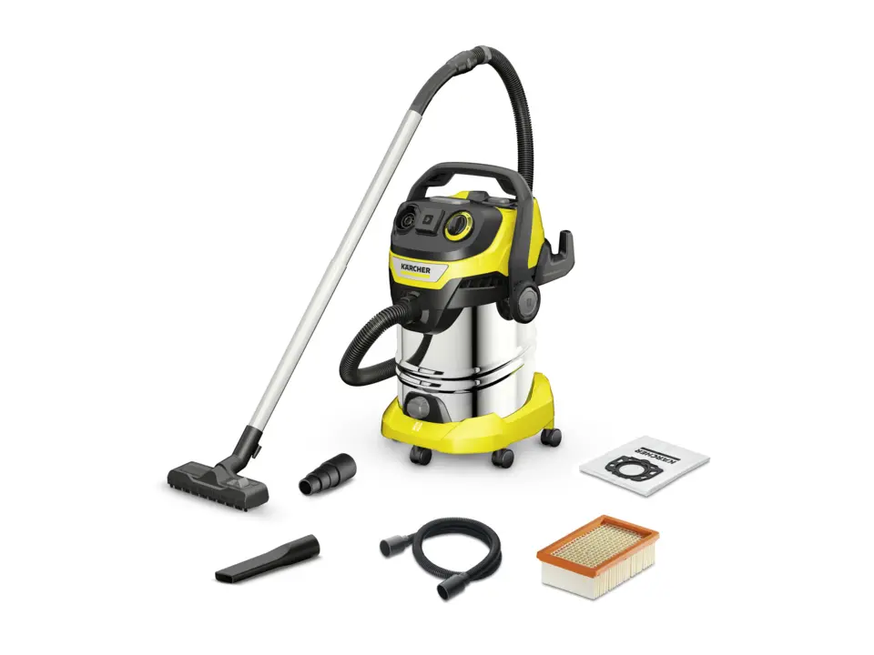 Aspirateur eau et poussières Kärcher WD 6 P S avec ses accessoires