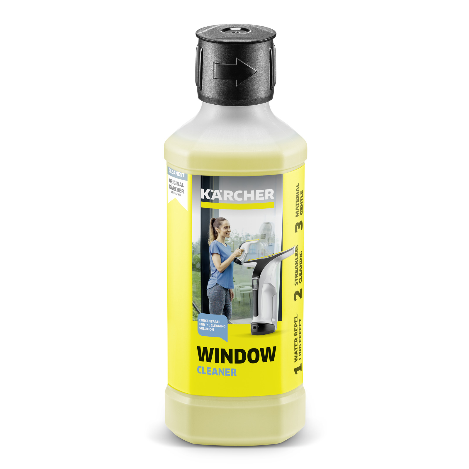 Flacon de 500 millilitres de nettoyant vitres Kärcher RM 503